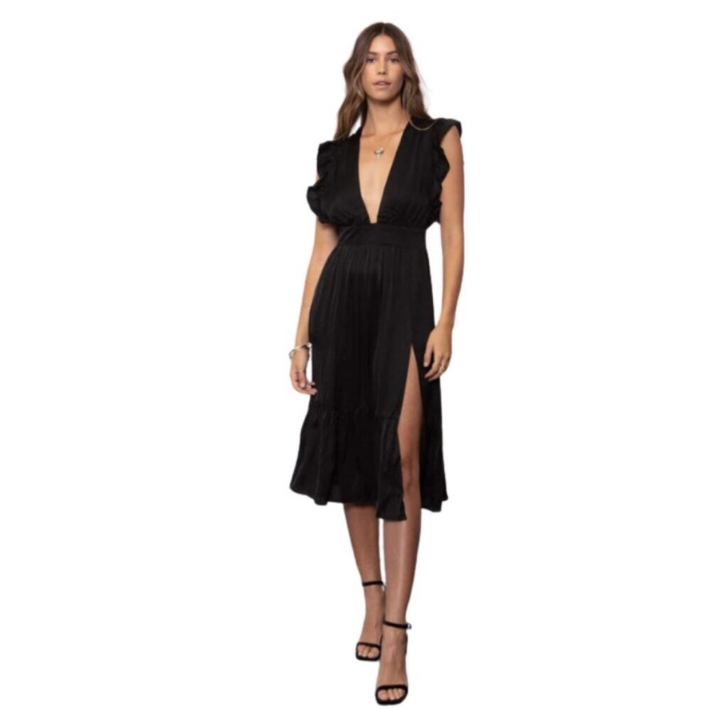 Stillwater The Jessie Black Midi Dress